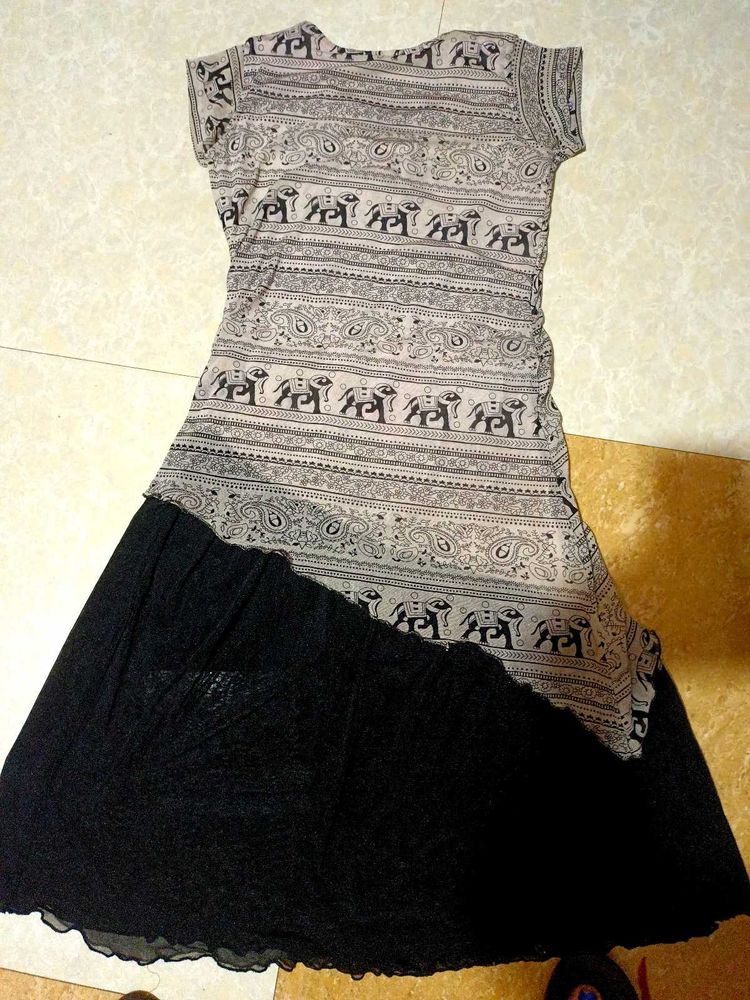 Elephant Print Dress