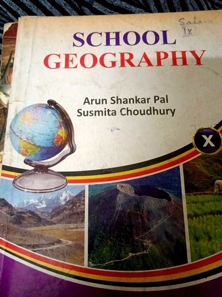 School Geography Textbook