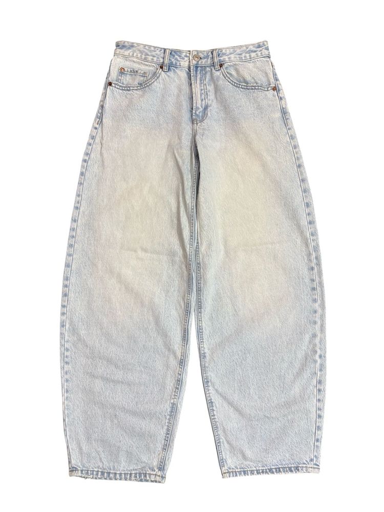 Light Wash Baggy Jeans