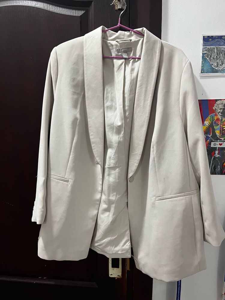 NWOT H&amp;M Beige Blazer