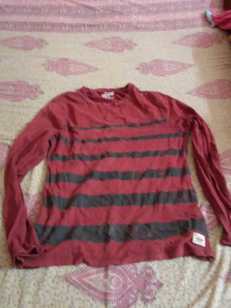 Striped Long Sleeve T-Shirt