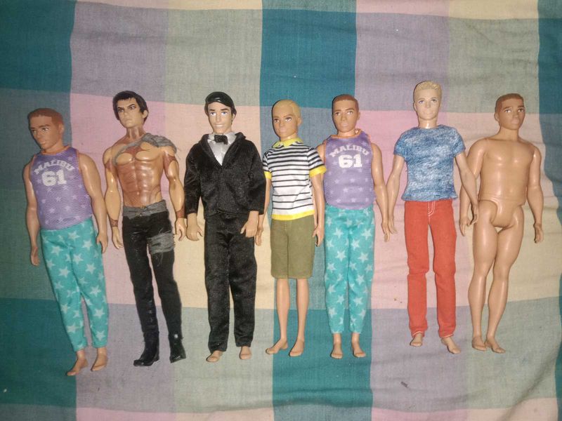 Vintage Ken Doll Collection