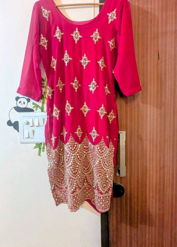 Elegant Pink Kurta