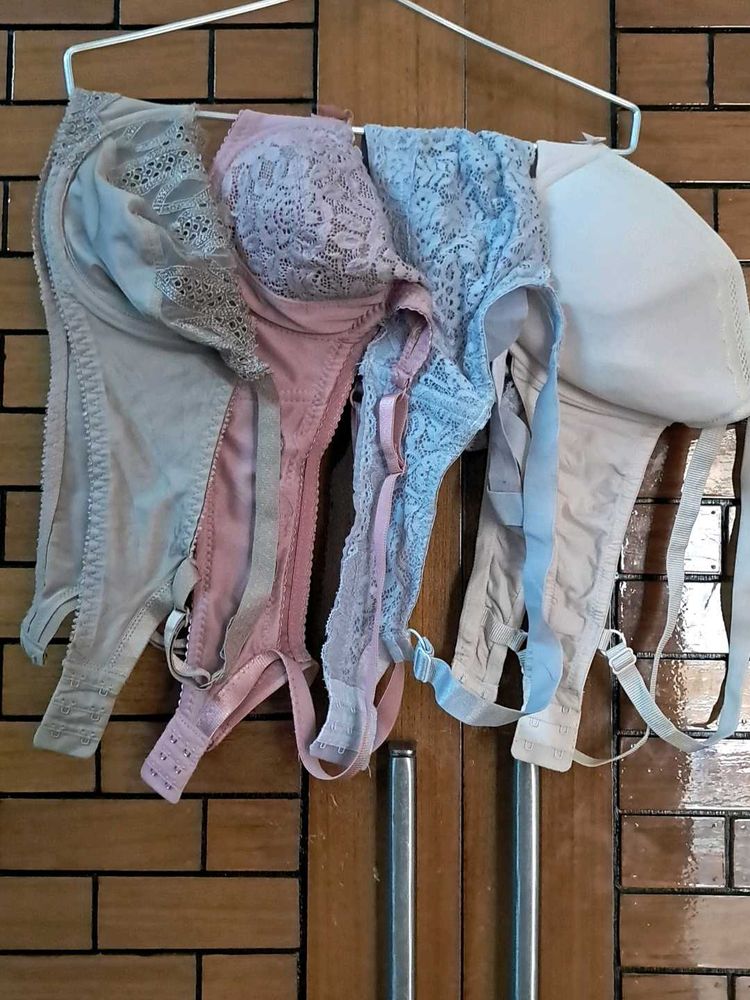 Combo Of Four Imported Fabric Bra