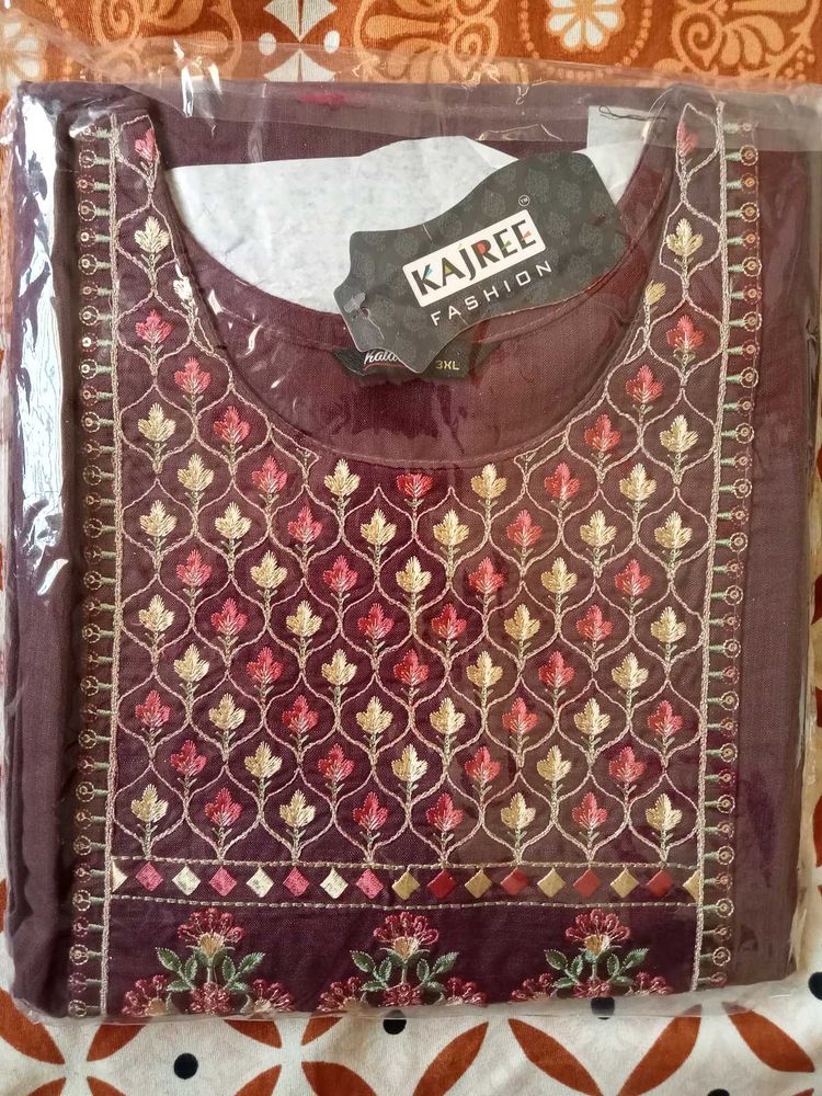 Kajree Fashion Maroon Kurti