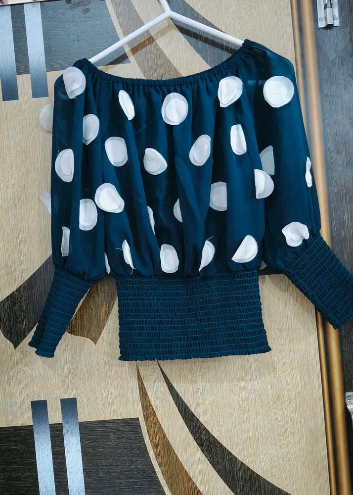 Real Georgette Designer Top