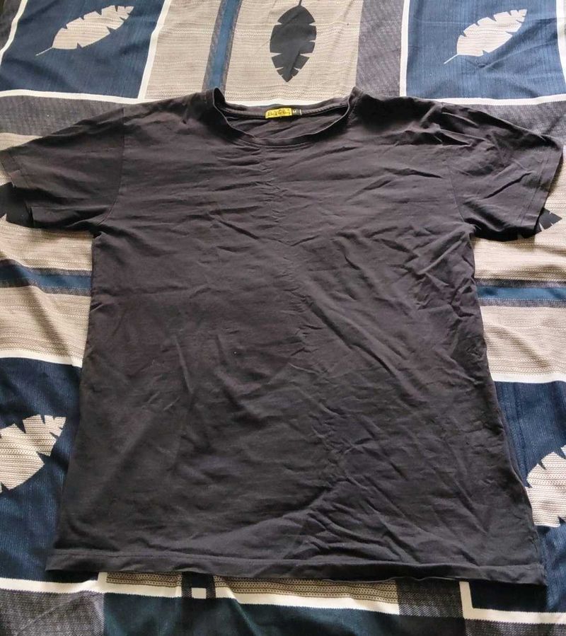 Plain Black/Charcoal Tshirt