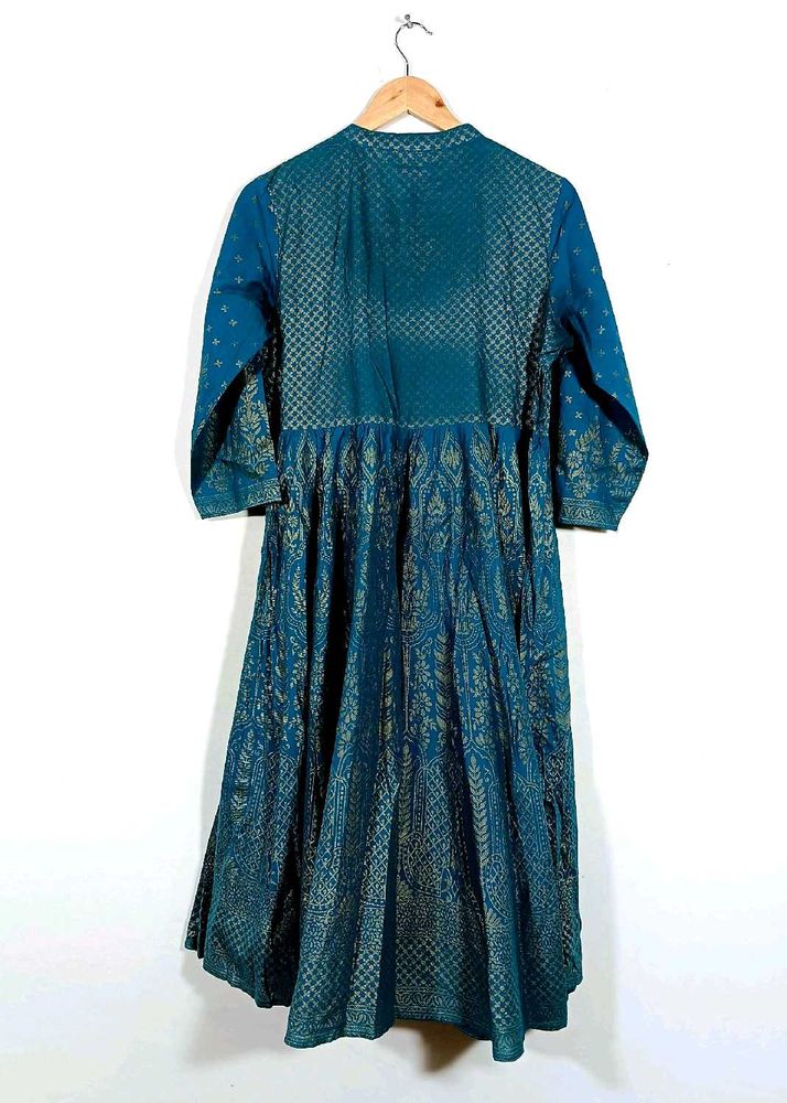 Teal Blue Kurta