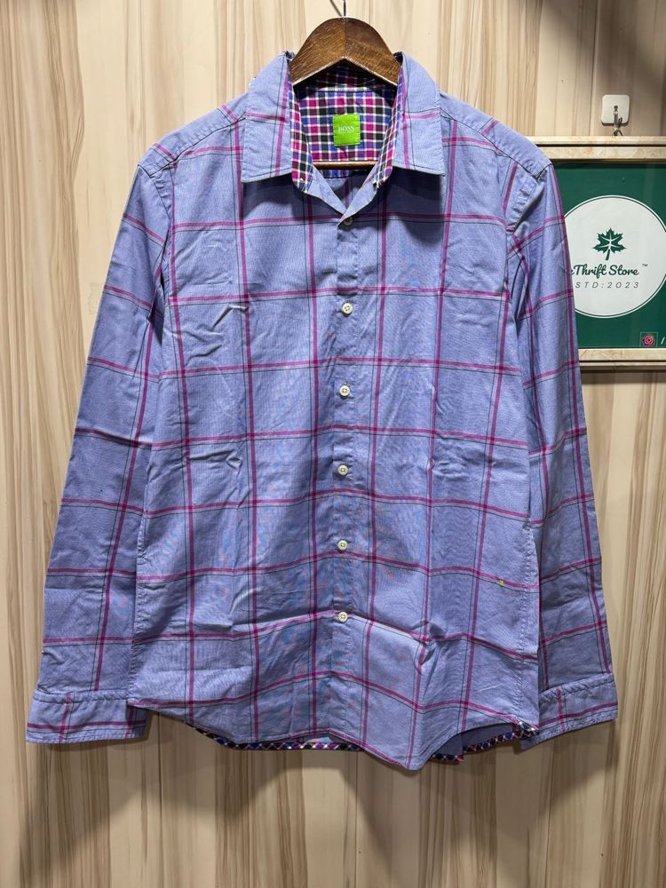 Hugo Boss Checkered Formal Shirt
