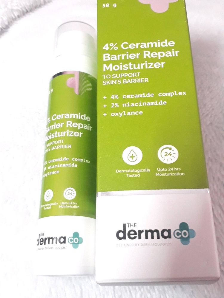 The Derma Co Ceramide + HA Intense Moisturizer wit