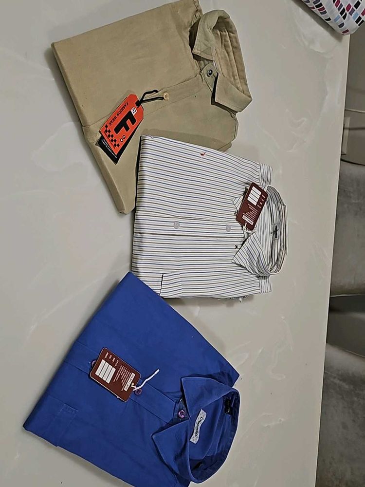 Mens Shirts Combo Of 3
