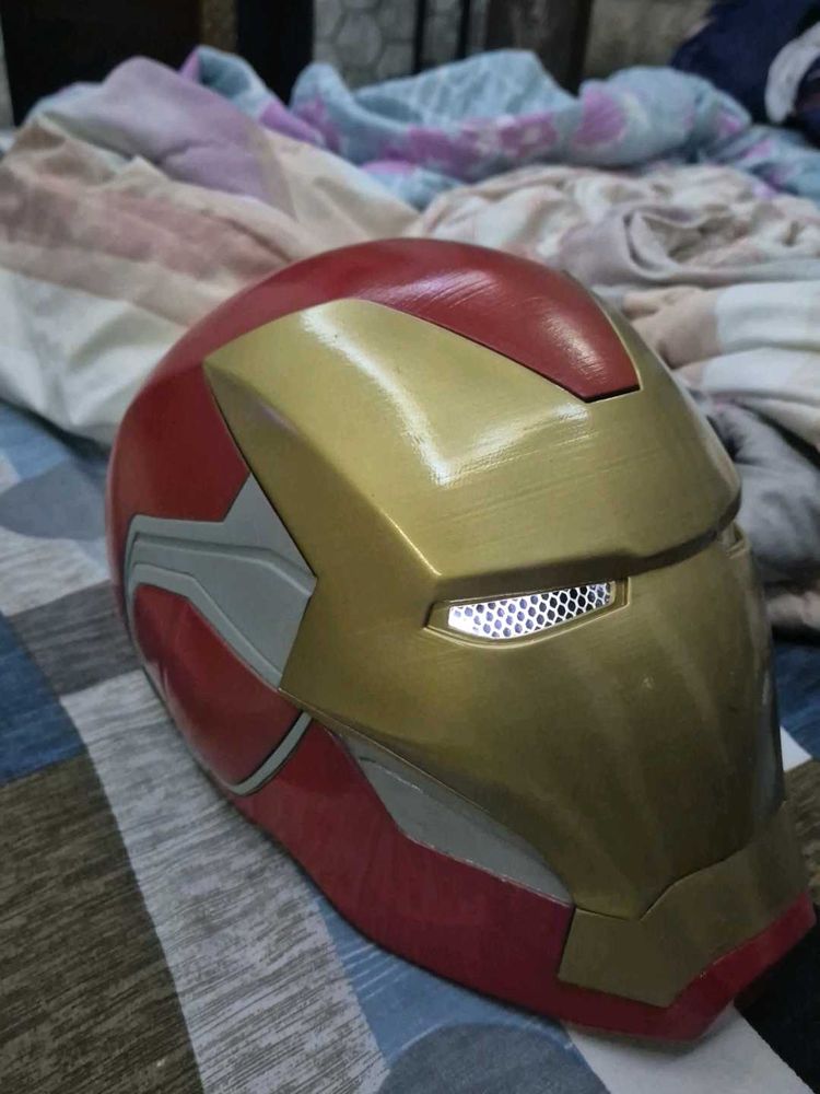 Iron Man Helmet 3d Printed Wearable Free Size