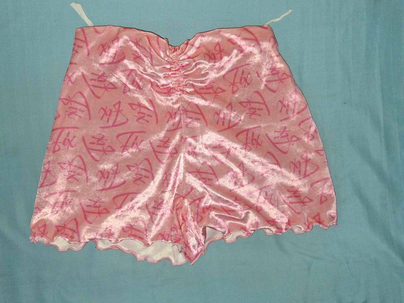 Pink Velvet Shorts