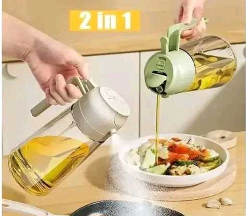 🫙 Unique Glass Oil Stopper &amp; Pourer