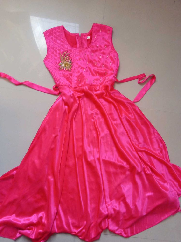 hot pink dress