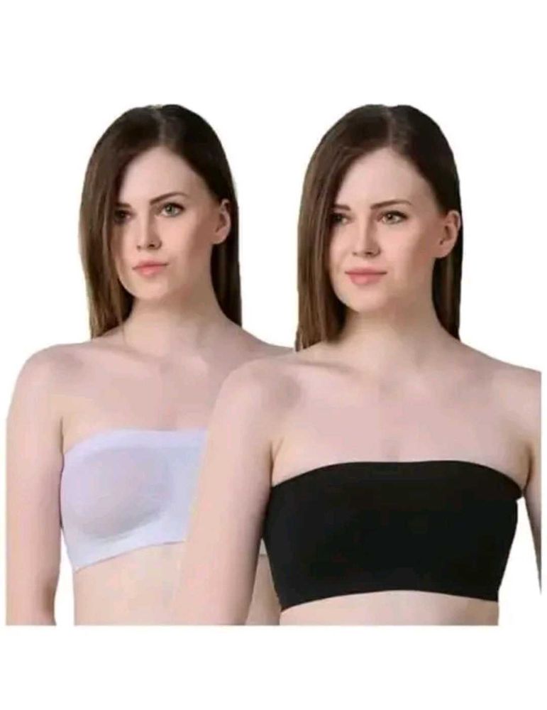 Black And White Bandeau Combo