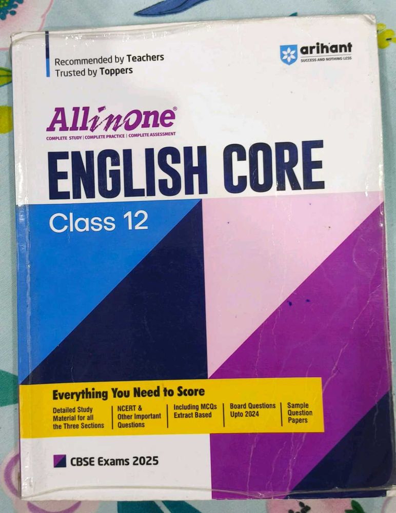 Arihant All In One English Class 12th
