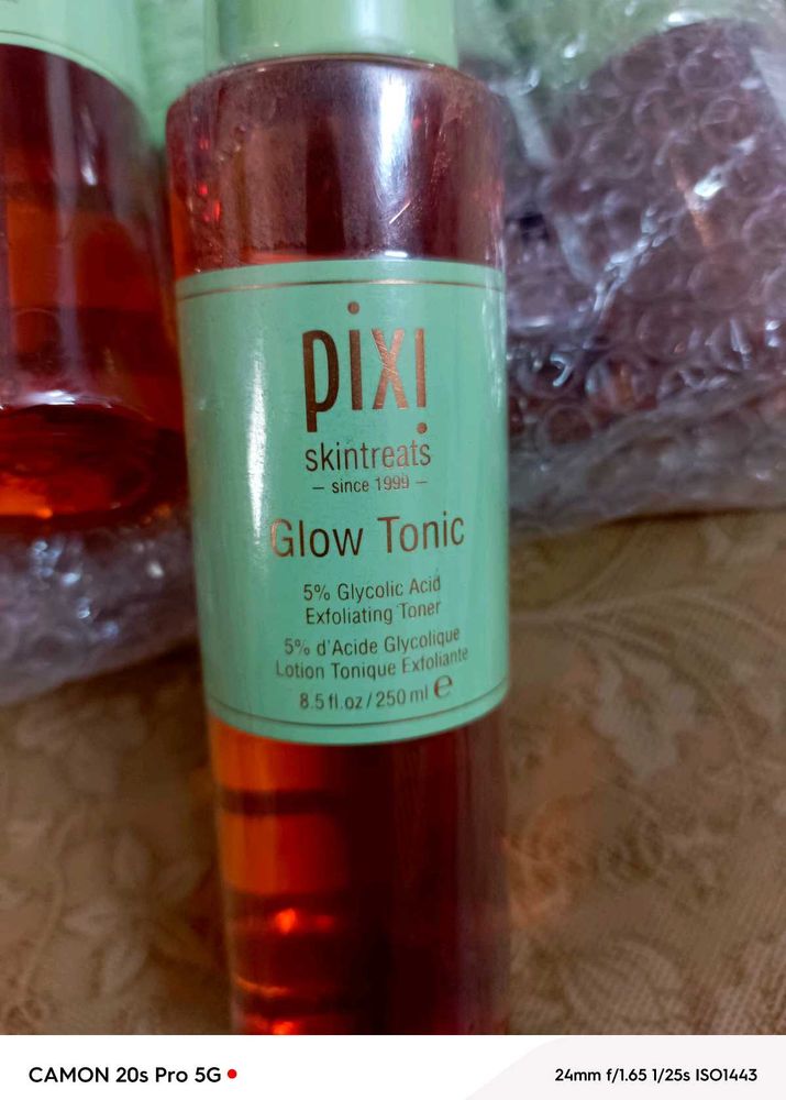 100% ORIGINAL SEALED PACK PIXI GLOW TONIC 250ML