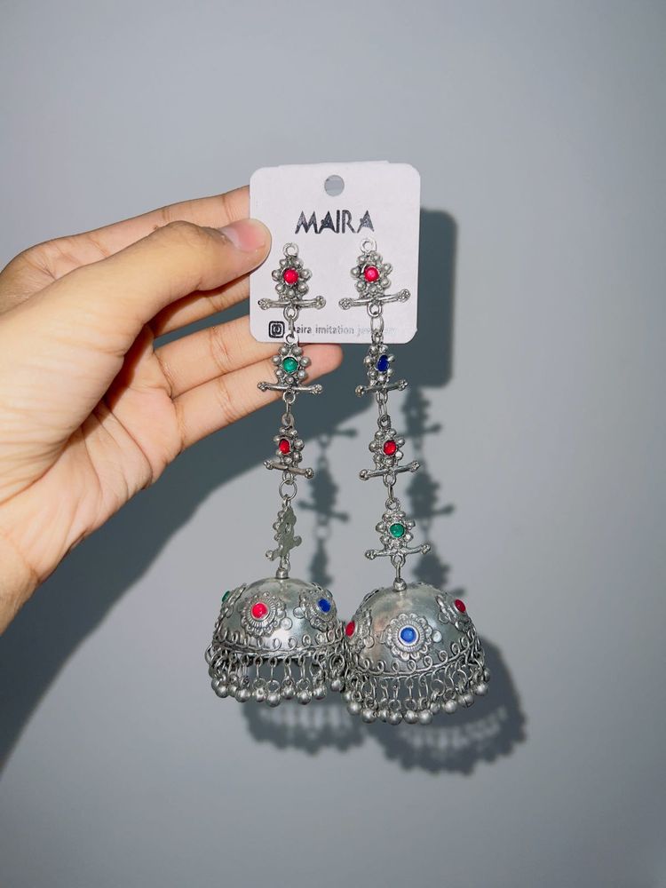 Statement Jhumka Earrings