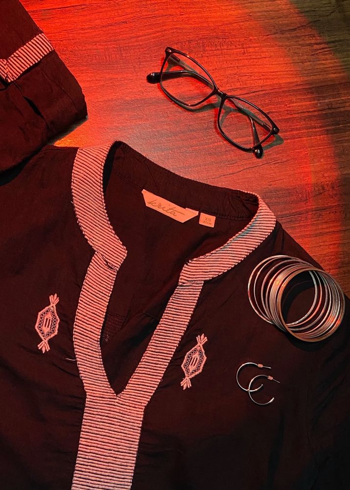 Gorgeous Black Kurti