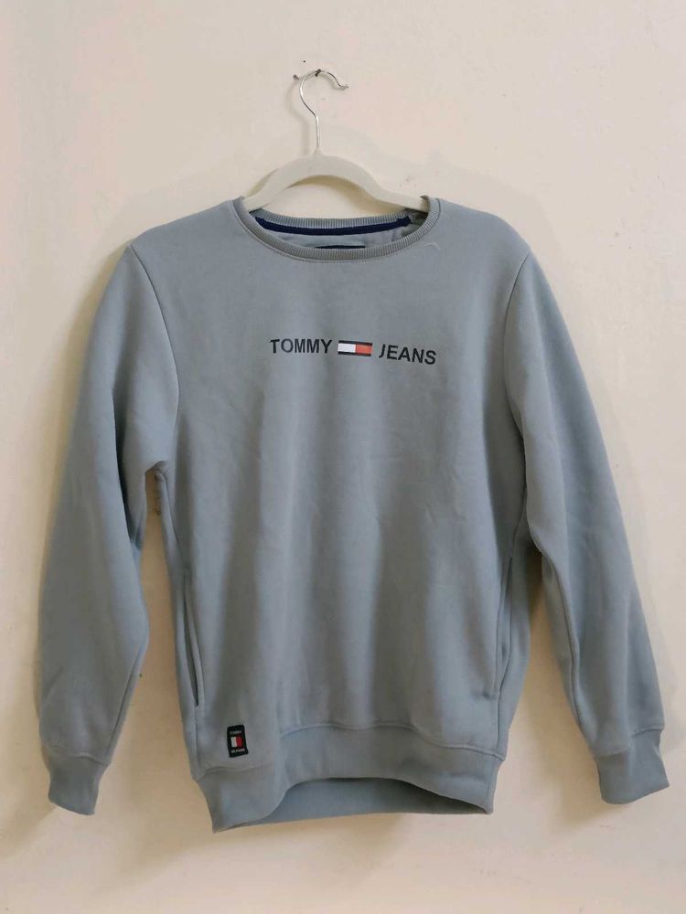 Tommy Jeans Light Blue Sweatshirt