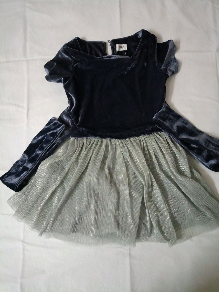 Cute Velvet Party Wear 3year+