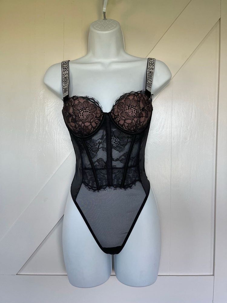Victoria&#39;s Secret Rhinestone and Bodysuit