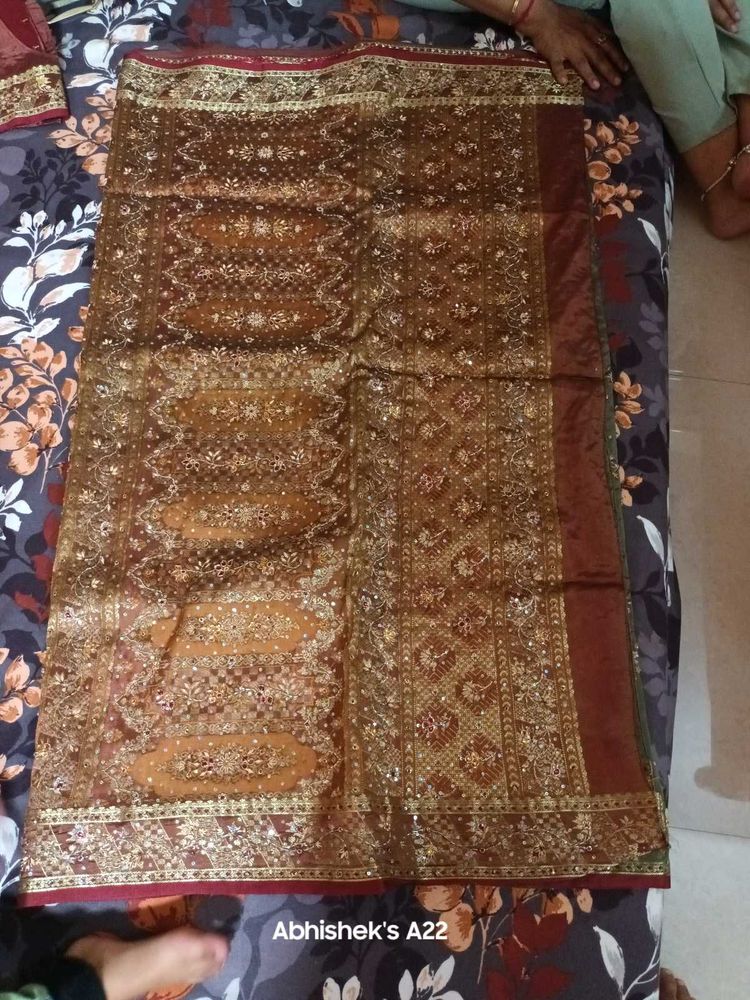 Wedding Saree With Blouse