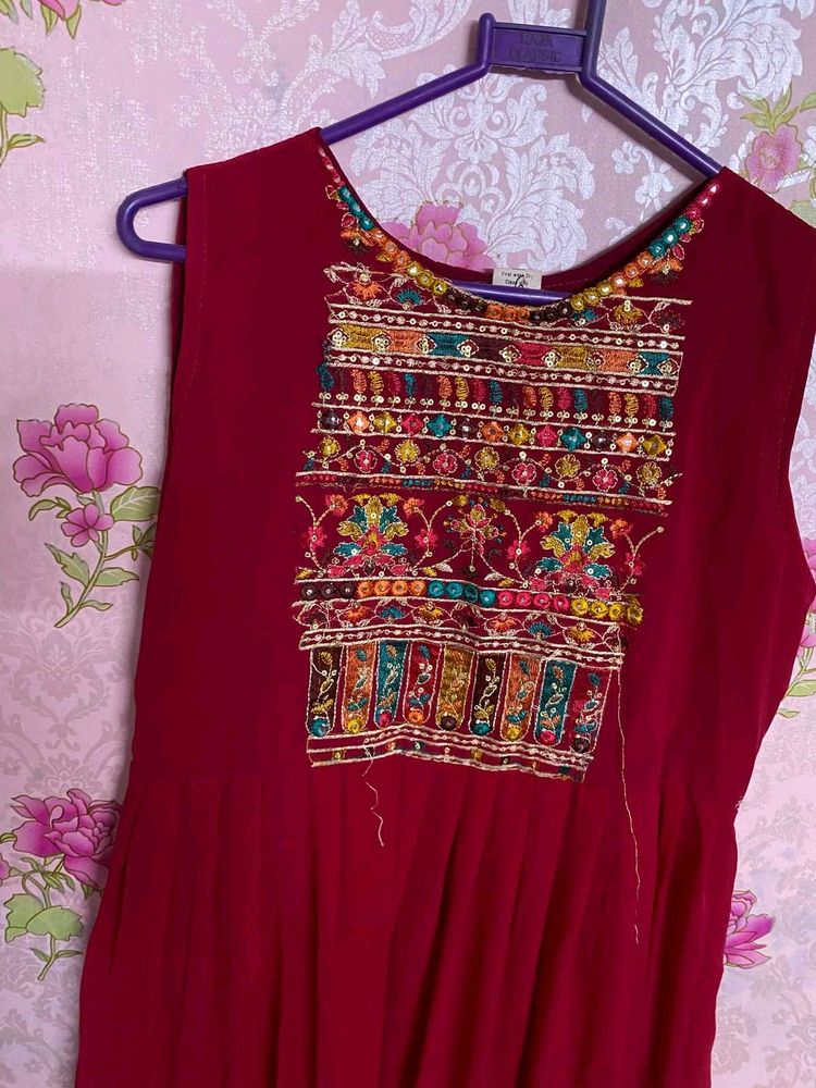 Long Maxi Dress With Jacket