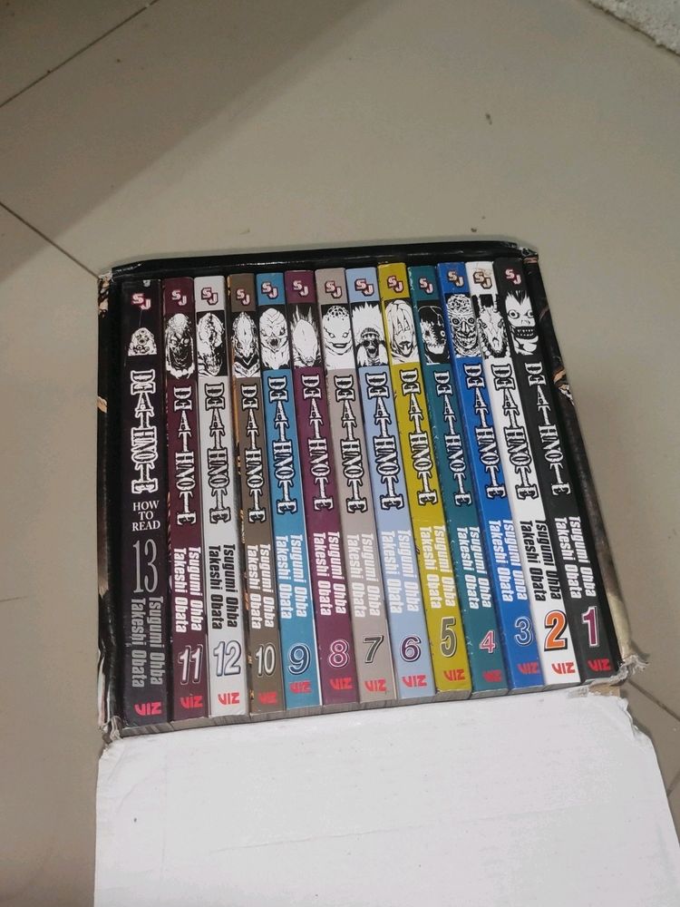 Death Note Box Complete Set 13 Books