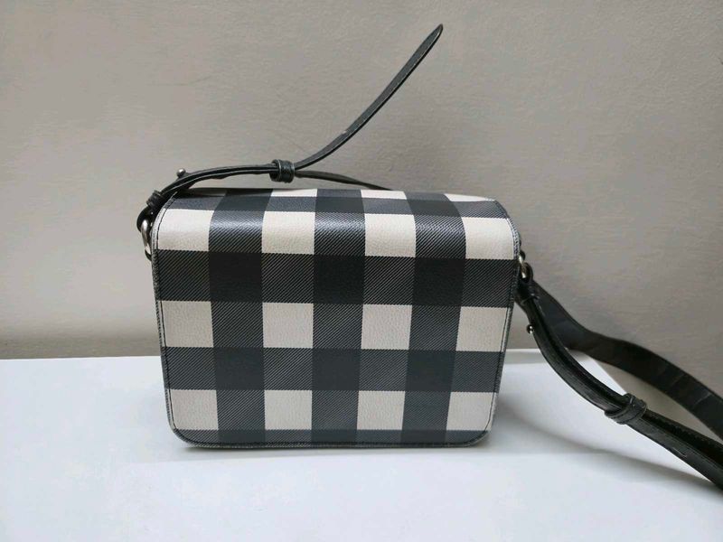 Checked Crossbody Bag (No defects just the Belt)