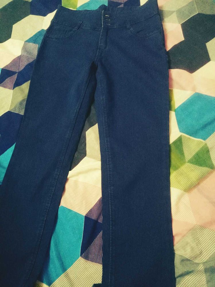 Brand New Dark Wash High-Waisted Jeans