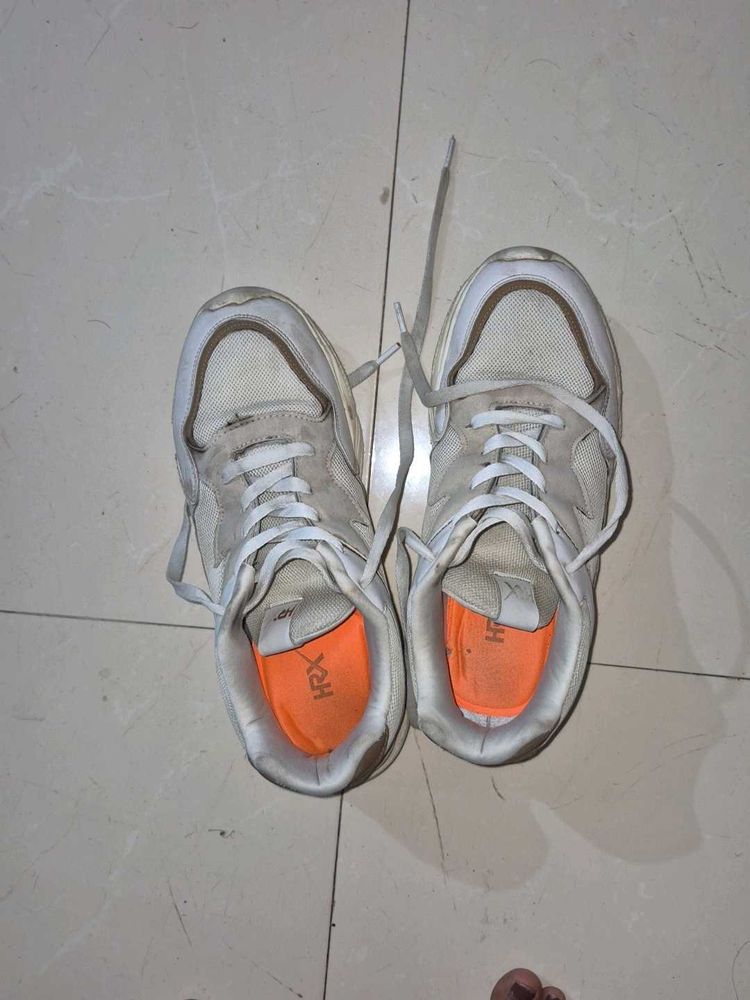 HRX Beige Casual Shoes