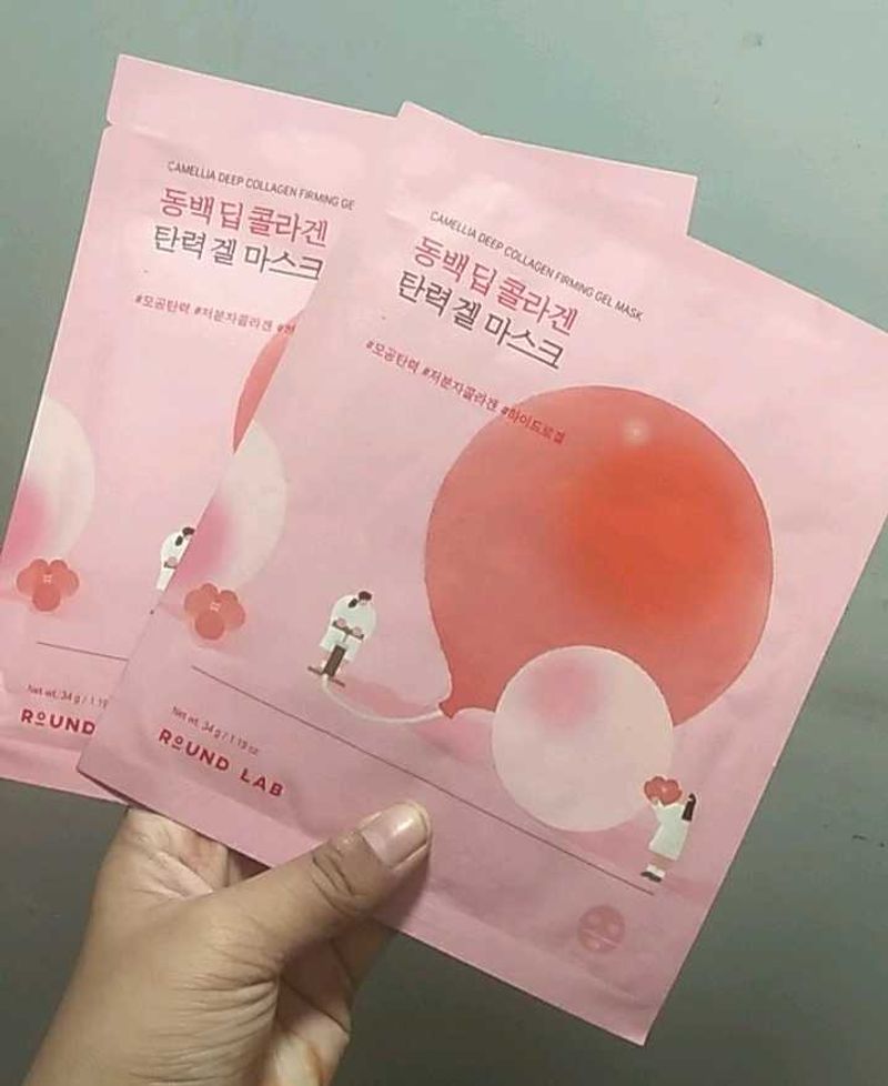 Round Lab Deep Camelia Collagen Face Mask
