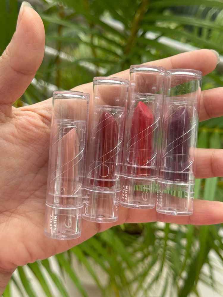 Elf Satin Creme Lipsticks - 4 Pcs