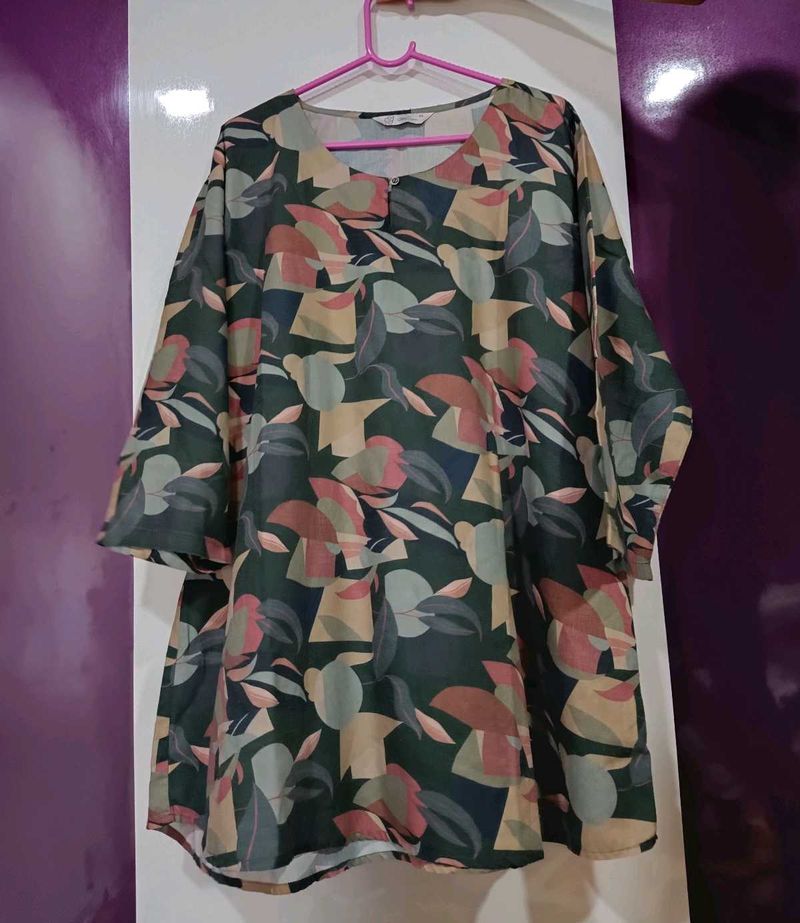 Floral Print Tunic Top✨