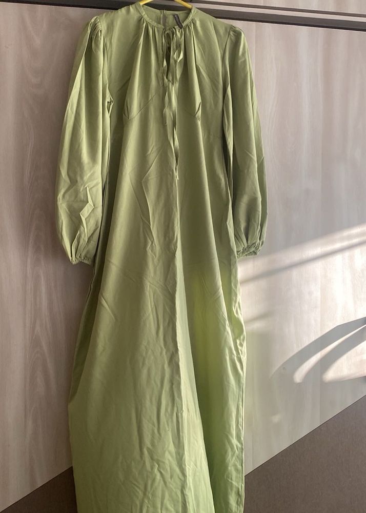 pretty Green Maxi Dress