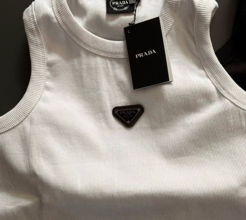 Prada Ribbed Tank Top - New with Tag