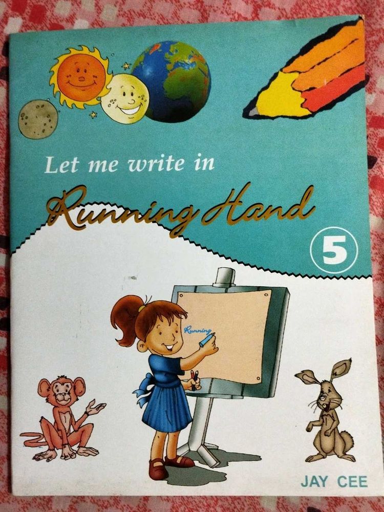 Running Hand Writing Book - Grade 5