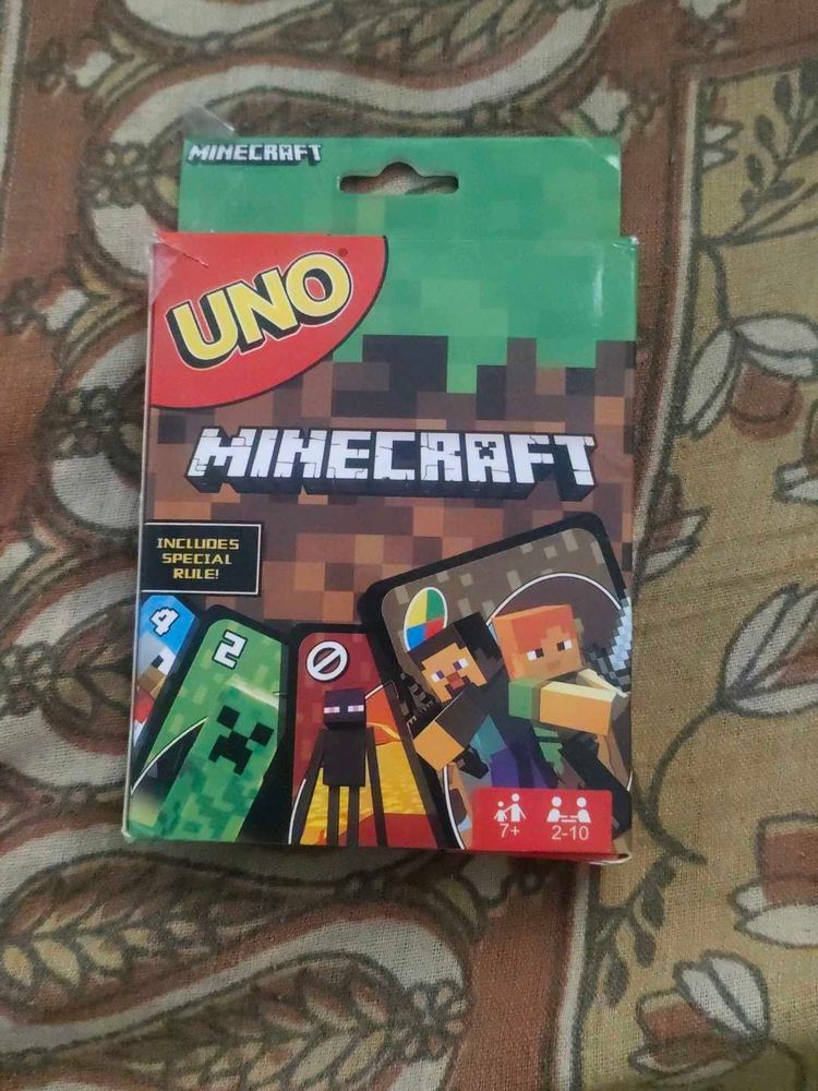 Minecraft UNO Card Game