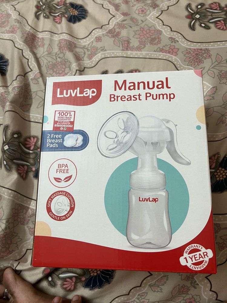 LuvLap Manual Breast Pump - New in Box!