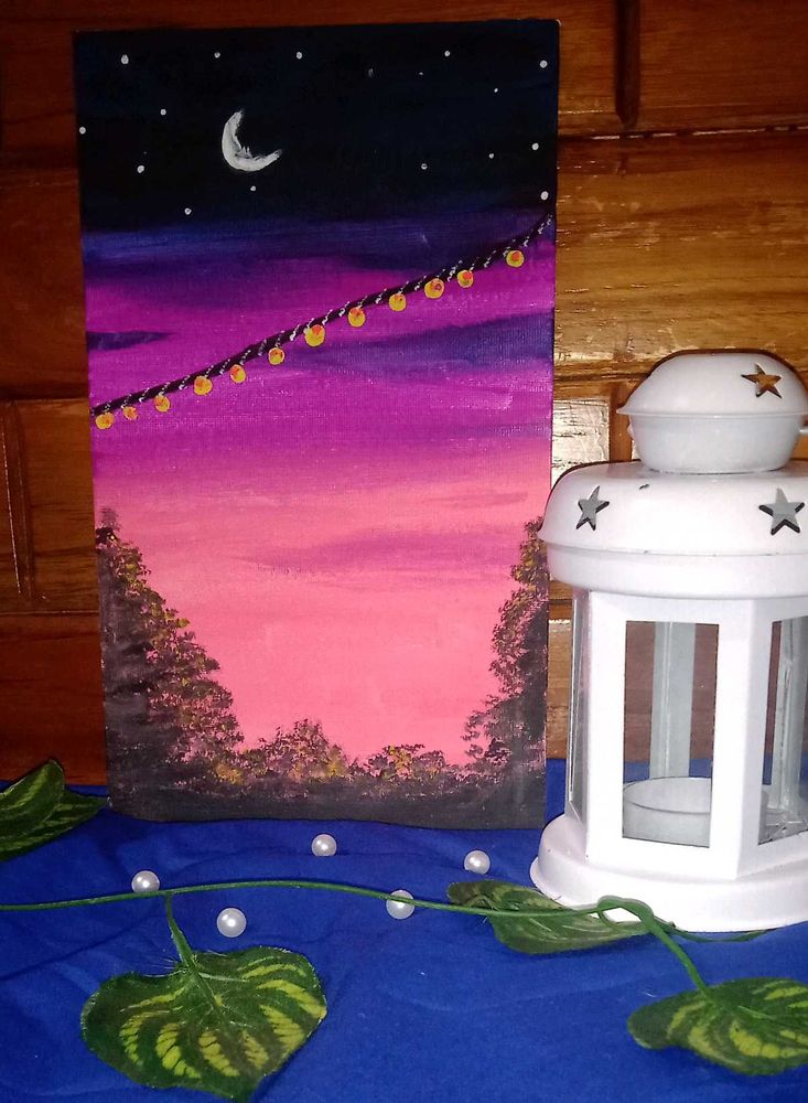 Beautiful 😱❤️💞 Pink Sky Painting