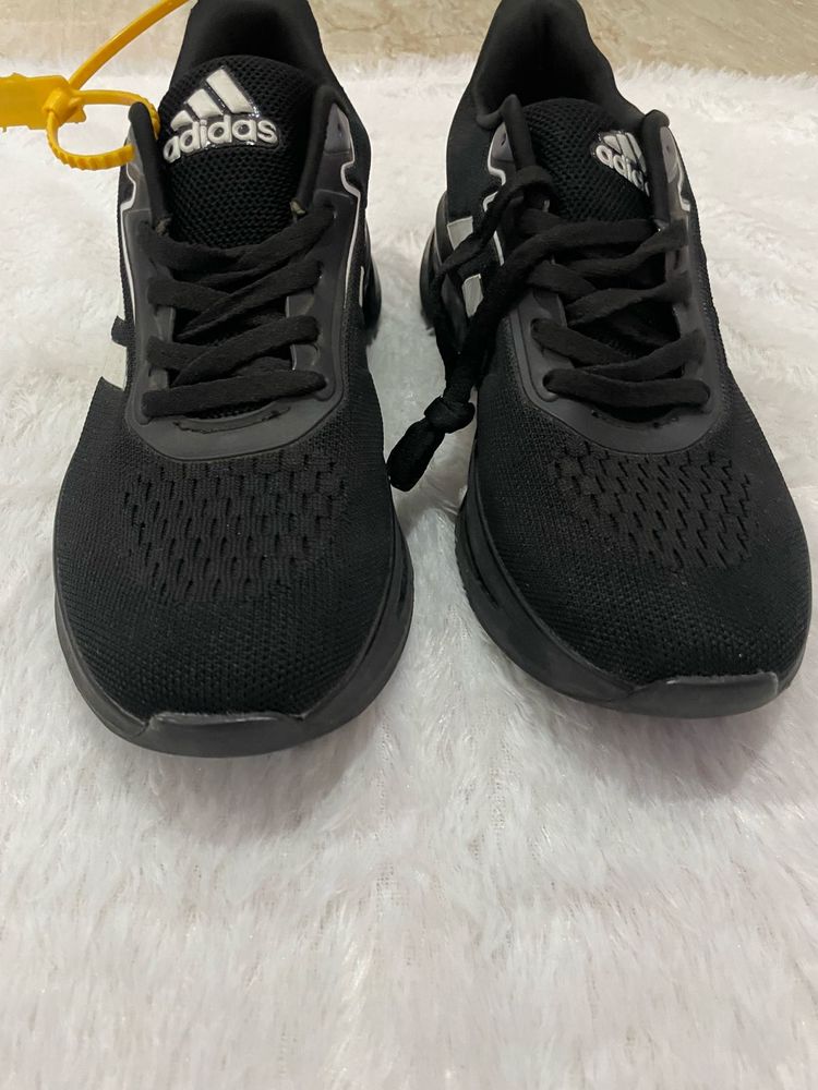 Adidas Black Running Shoes First Copy