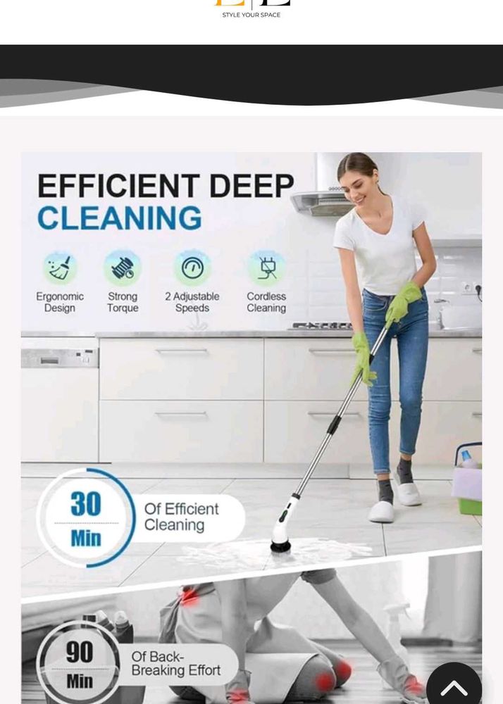 Cordless Power Scrubber