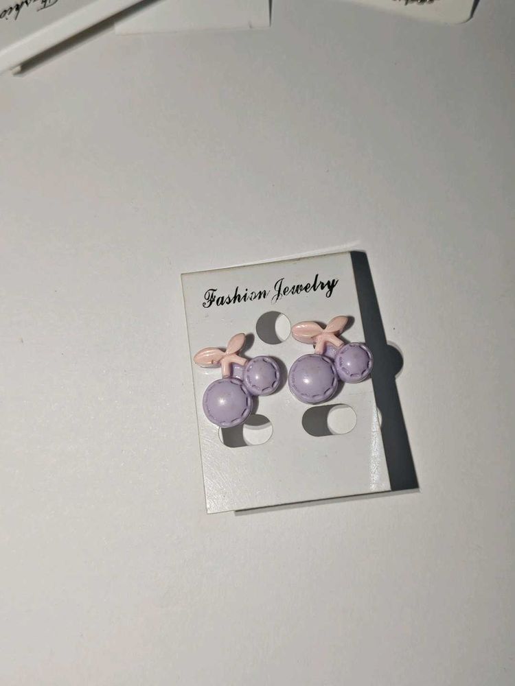 Cute Cherry Earrings