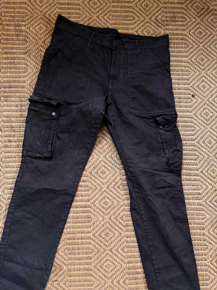 Black Cargo Pants