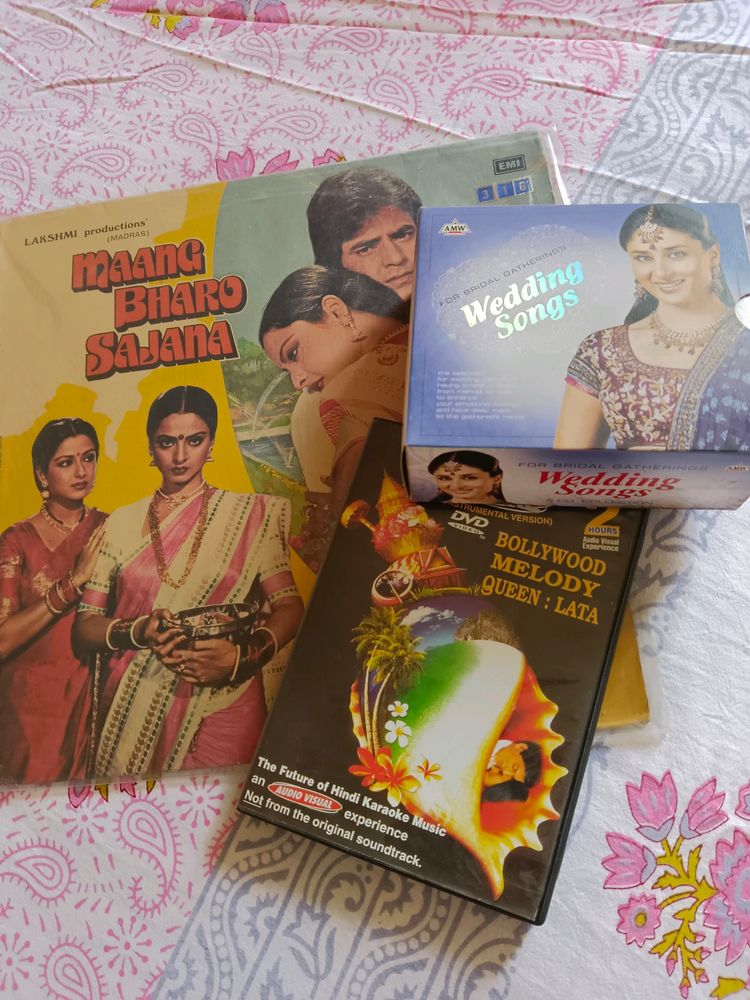 A Set Of Lp n Dvd&#39;s