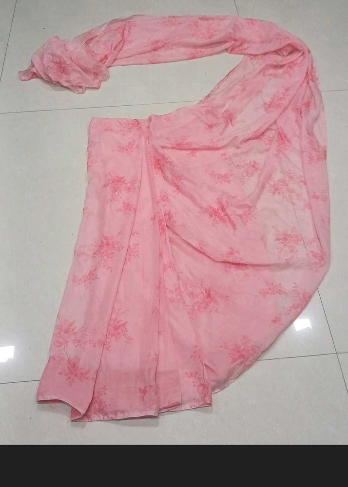 ready to wear organza saree
