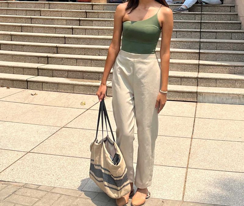One Shoulder Bodysuit