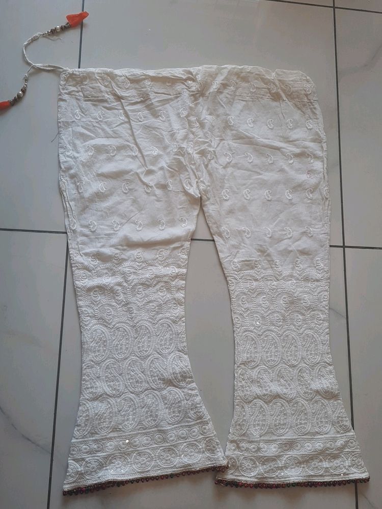 Sequence Off-white Plazo